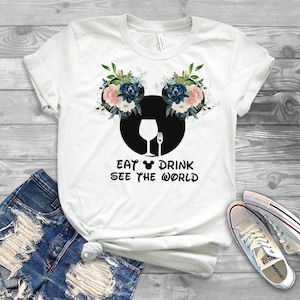 food wine festival shirt, womens drinking disney shirt, epcot shirt, disney food festival, world showcase, womens wine shirt, fairy wine