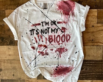 Problèe Résolu Tee Shirt Hauts à Anches 3/4 Tee Shirt Halloween Shirt