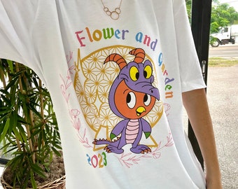 flower and garden shirt, epcot shirt, disney tank top, epcot tank, minnie mouse tank top, pretty disney shirts for women, 2023 disney retro