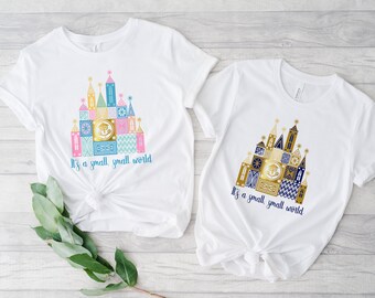 ディズニー　ネネット　シャツ　レア　イッツアスモールワールド ディズニー Disney ネネット イッツアスモールワールド Tシャツ