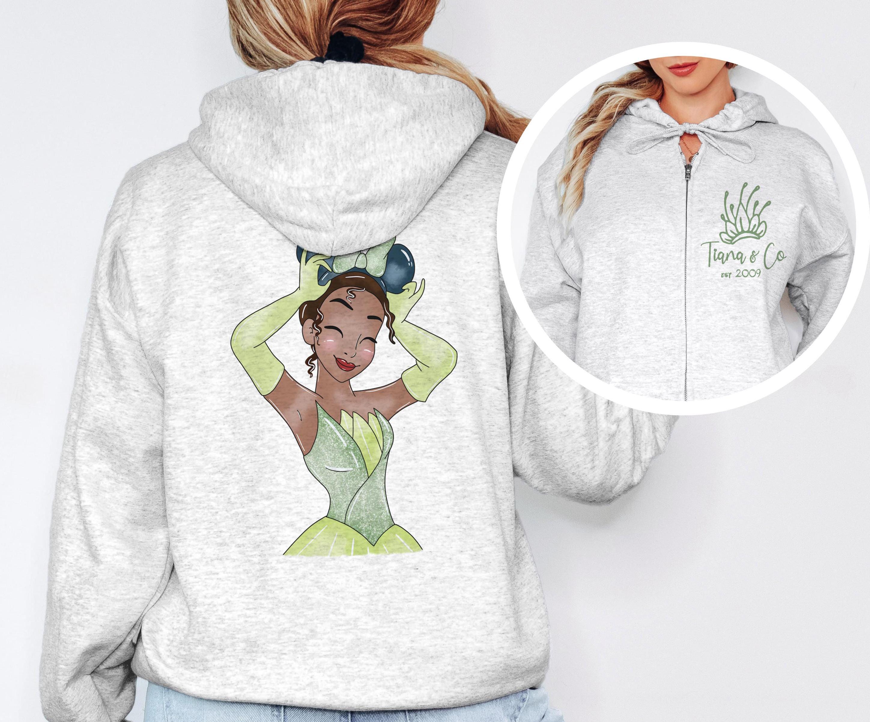 Princess Zip Up, Princess Kids Hoodie, Womens Ariel Sweatshirt