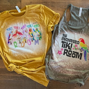 Tiki room shirt, enchanted tiki room tshirt, adventure land shirt, disney tiki tiki tshirt