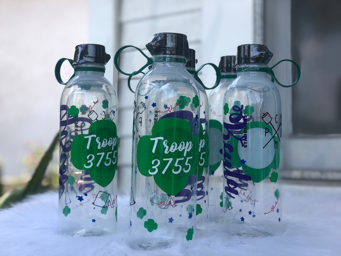 Girl Scout water bottle Etsy