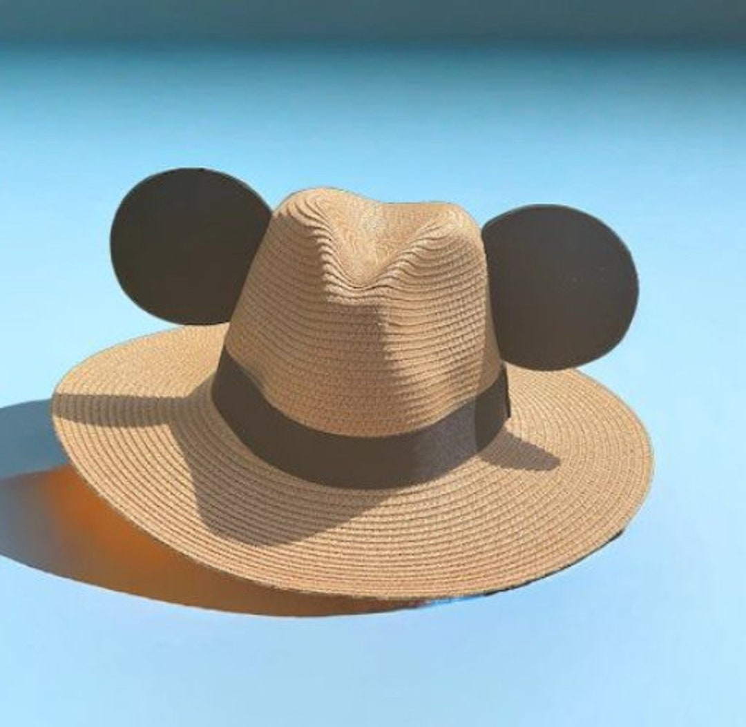 Sombrero de Paja con Orejas de Ratón inspirado en Disney - México