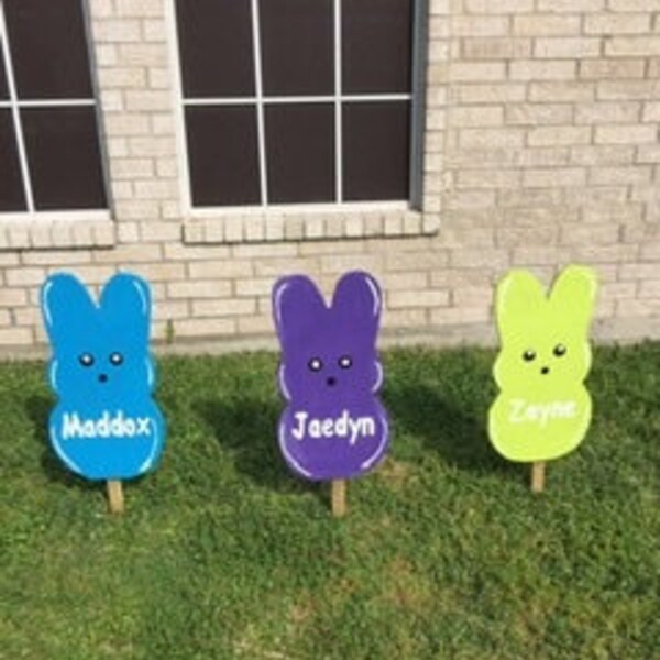 Wooden Yard Art Etsy