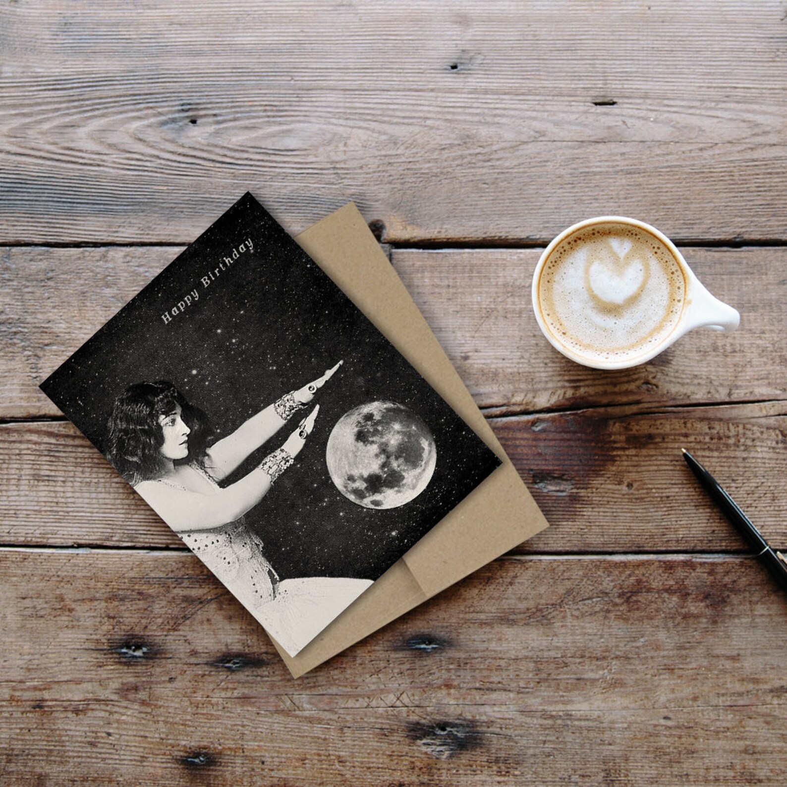 Fortune Teller Birthday Card Birthday Gift for Friend Etsy