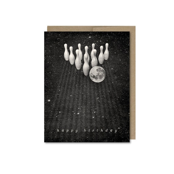 Bowling Balls greeting card Bowling Balls greeting card