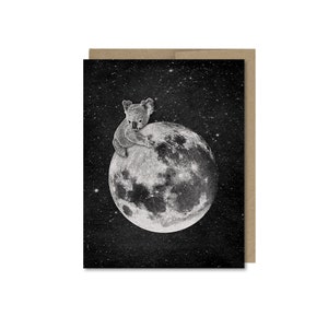 Koala & Moon Card • Animal Card • Any Occasion