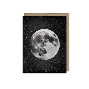 Moon Card • Space Card • Any Occasion