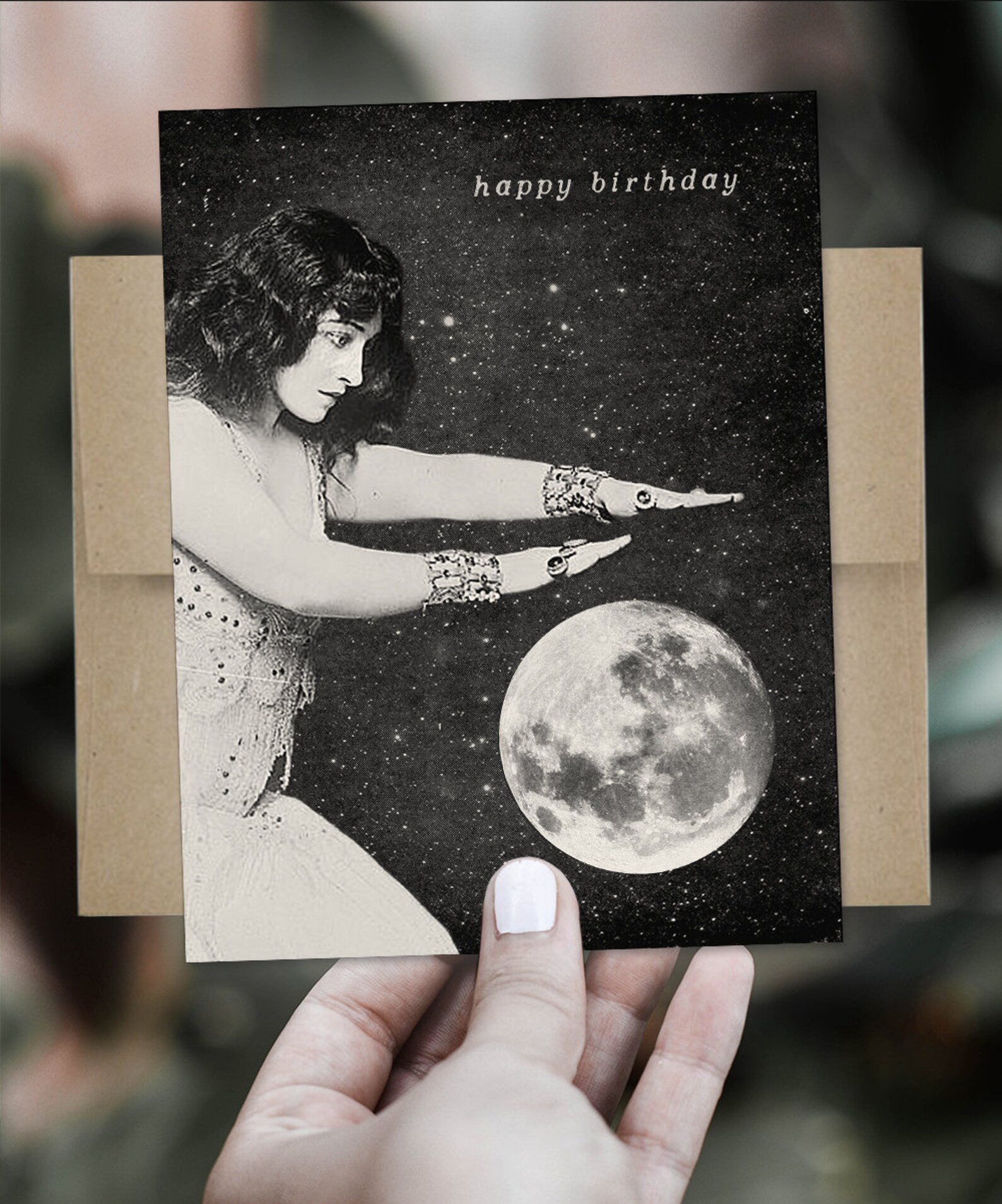 Fortune Teller Birthday Card Birthday Gift for Friend Etsy