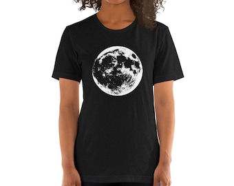 Full Moon Short-Sleeve Unisex T-Shirt