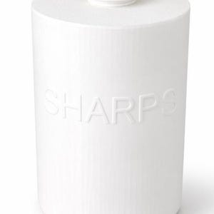 3D Printed Large Sharps Container: Decorative Needle Disposal