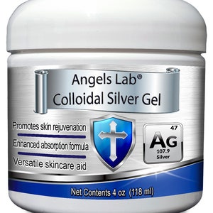 Colloidal Silver Gel 4oz 100ppm BEST NANO!!