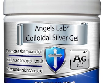 Colloidal Silver Gel 4oz 100ppm BEST NANO!!