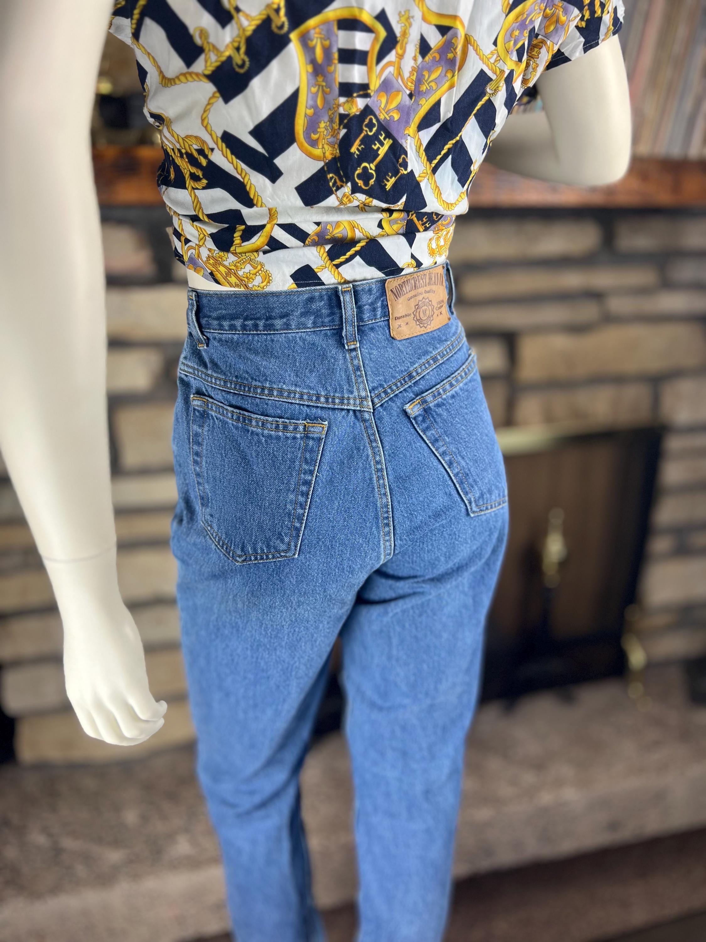 Vintage 90's Northcrest Jeans Skinny Fit - Etsy