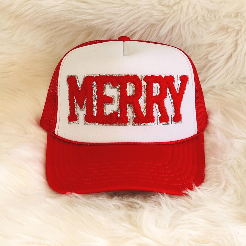 Merry Christmas Trucker Hat