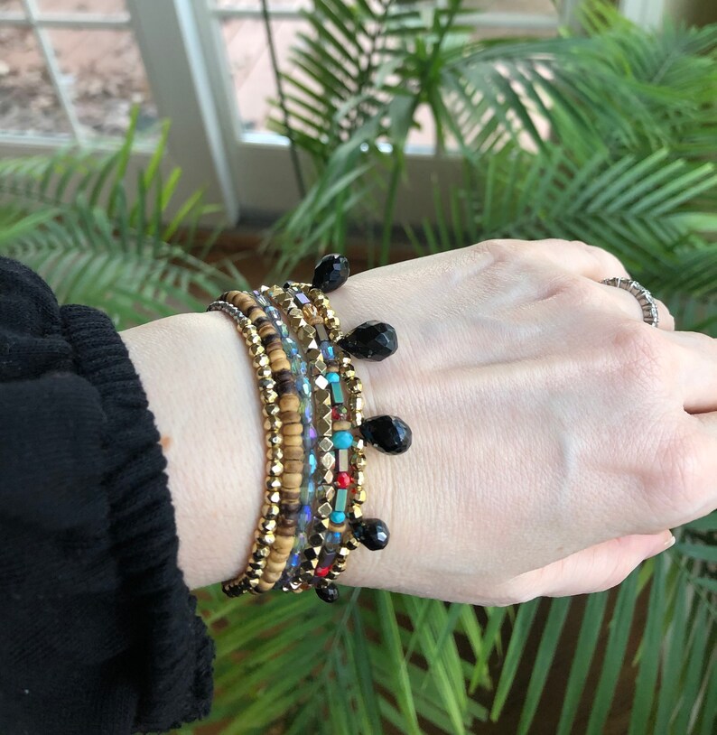 Onyx Dangle Bracelet