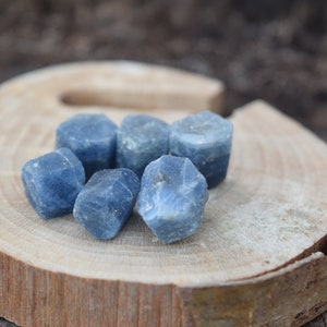 Deep Blue Natural Sapphire Crystals