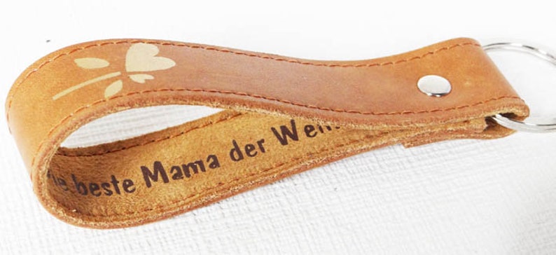 Key ring Mother's Day with text of your choice image 2