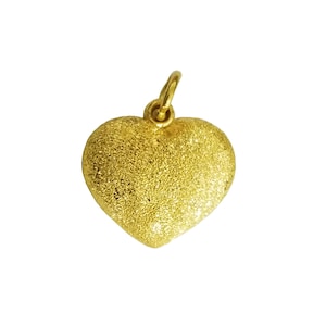 24k  99.9% Pure Gold heart pendent 7.5 grams with gift box