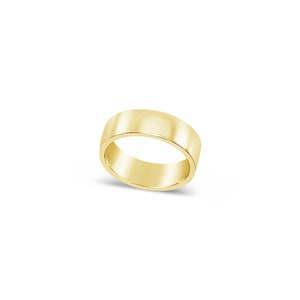 7.5  grams  99.9% pure 24k gold simple ring
