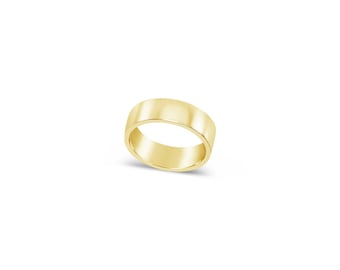 7.5  grams  99.9% pure 24k gold simple ring