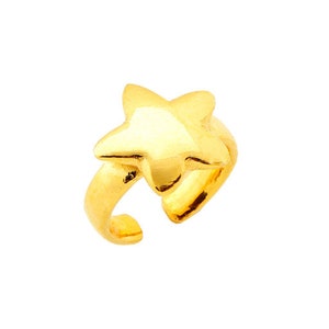 Star  24k Gold Baby Ring 99.9% Pure Gold 1st year birthday ring 3.75grams 돌반지