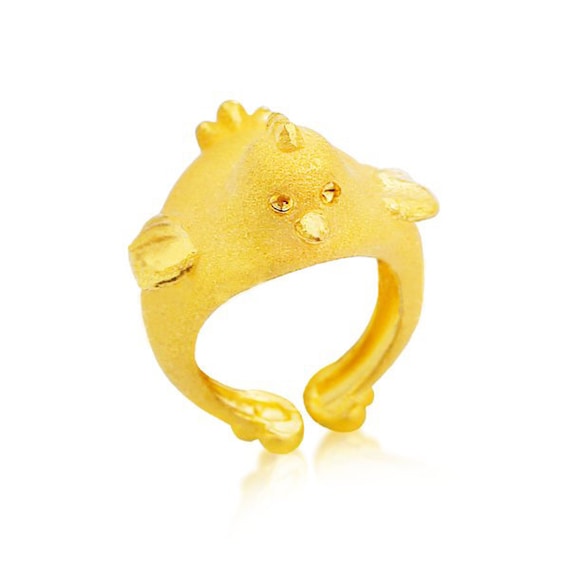 24K Solid Yellow Gold Women Adjustable Ring Band 2.8 Grams – Royal Venture  Elite Inc