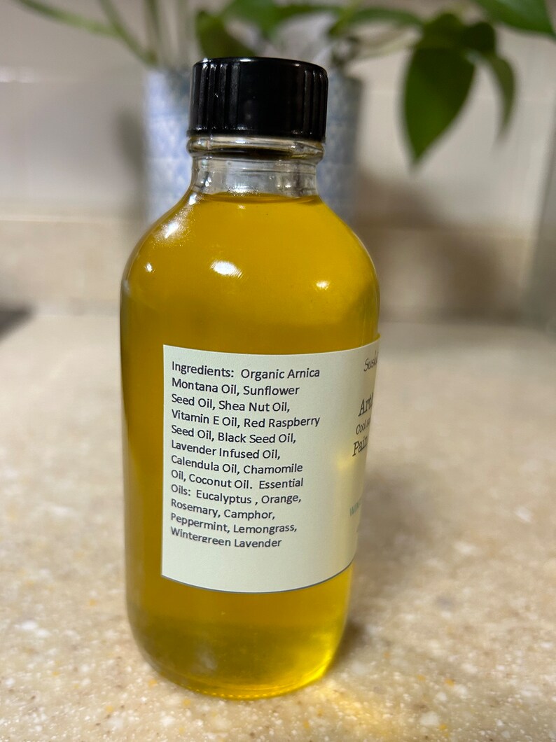 Arnica Wintergreen Arthritis Cool & Sooth Pain Away Oil Etsy
