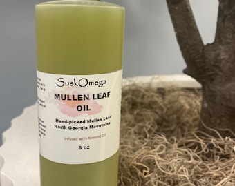 Mullein Leaf Oil  Ear Ache, Moisturizer  Wildcrafted Mountain GA Mullen Suskomega