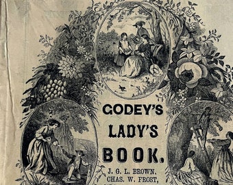 July 1878 Issue of Godey's Lady's Book Magazine, Antique, Victorian, Dress History, Sewing, 1870s, Fashion, Women, 19th Century, Costume