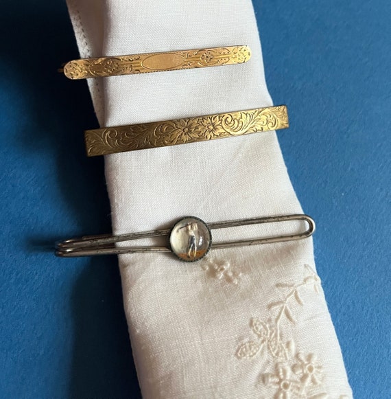 CHOICE of Antique / Vintage Pins, Bar, Tie Clip, … - image 5