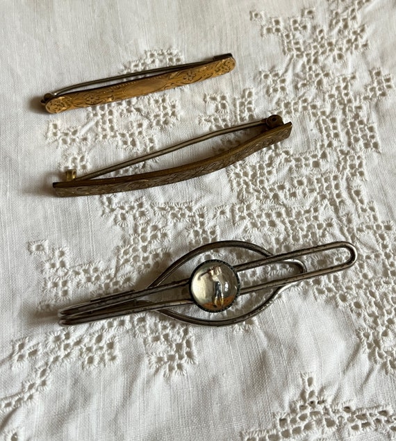 CHOICE of Antique / Vintage Pins, Bar, Tie Clip, … - image 2