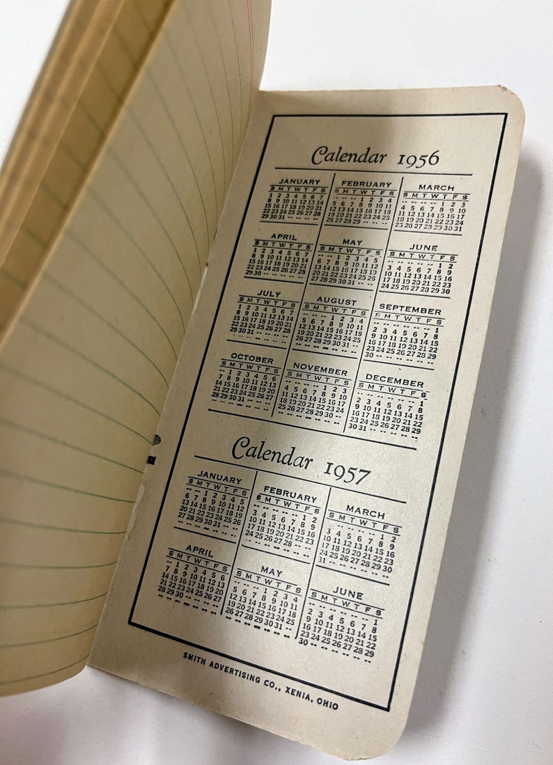 Retro 1950s Men's Uniform / Workwear Notepad, Notebook, 50s, Overalls ...