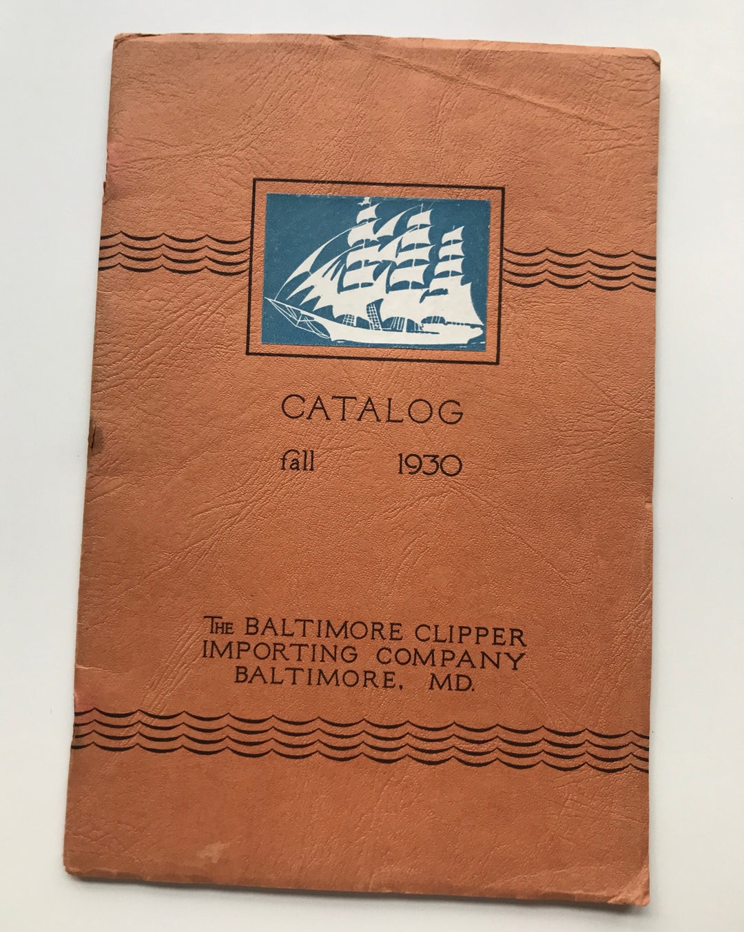 1930 Catalog by Baltimore Clipper Co, Vintage, 30s, Home Decor, Gifts