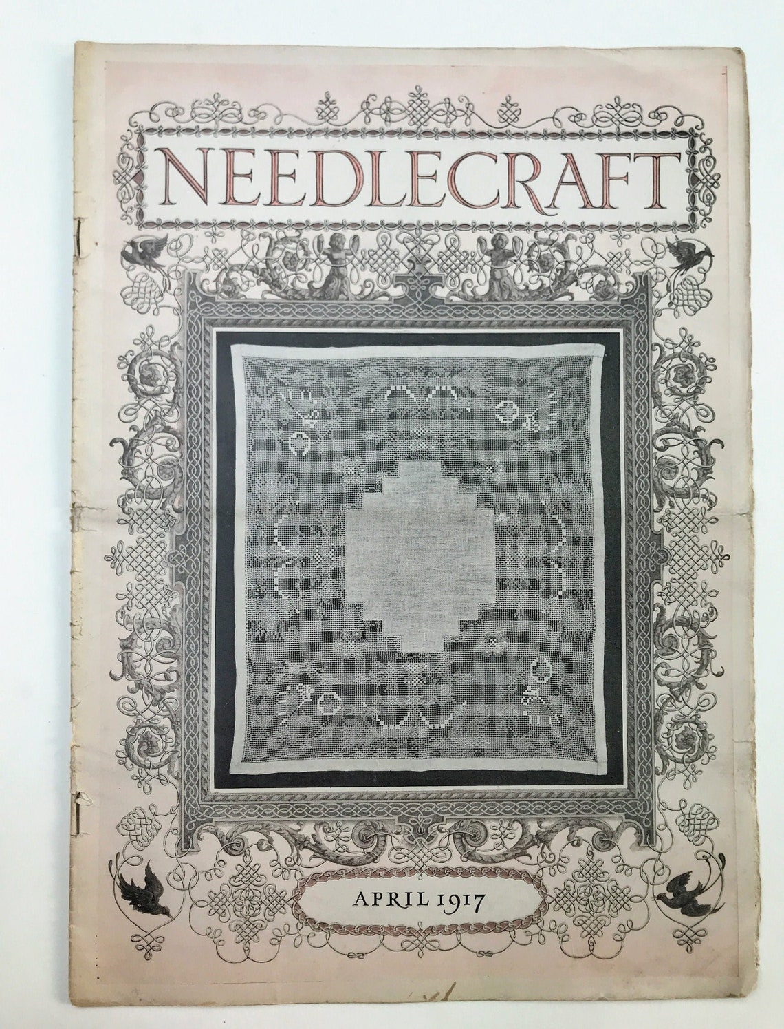 April 1917 Issue of Needlecraft Magazine Antique Vintage Etsy