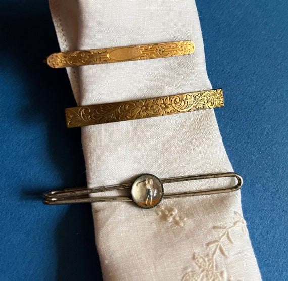 CHOICE of Antique / Vintage Pins, Bar, Tie Clip, … - image 1
