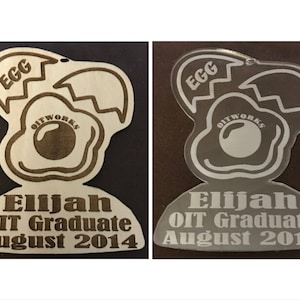 Tree Nut OIT Graduate Ornament Food Allergy OITWORKS Free Shipping Tree Nut Allergy Allergy Awareness