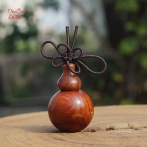 Natural Wood Guru Bead , Rosewood Guru Bead with Chinese Knot  ,  Guru Beads DIY Accessories Jewelry Findings 10 12 15 18 20mm 3 Hole