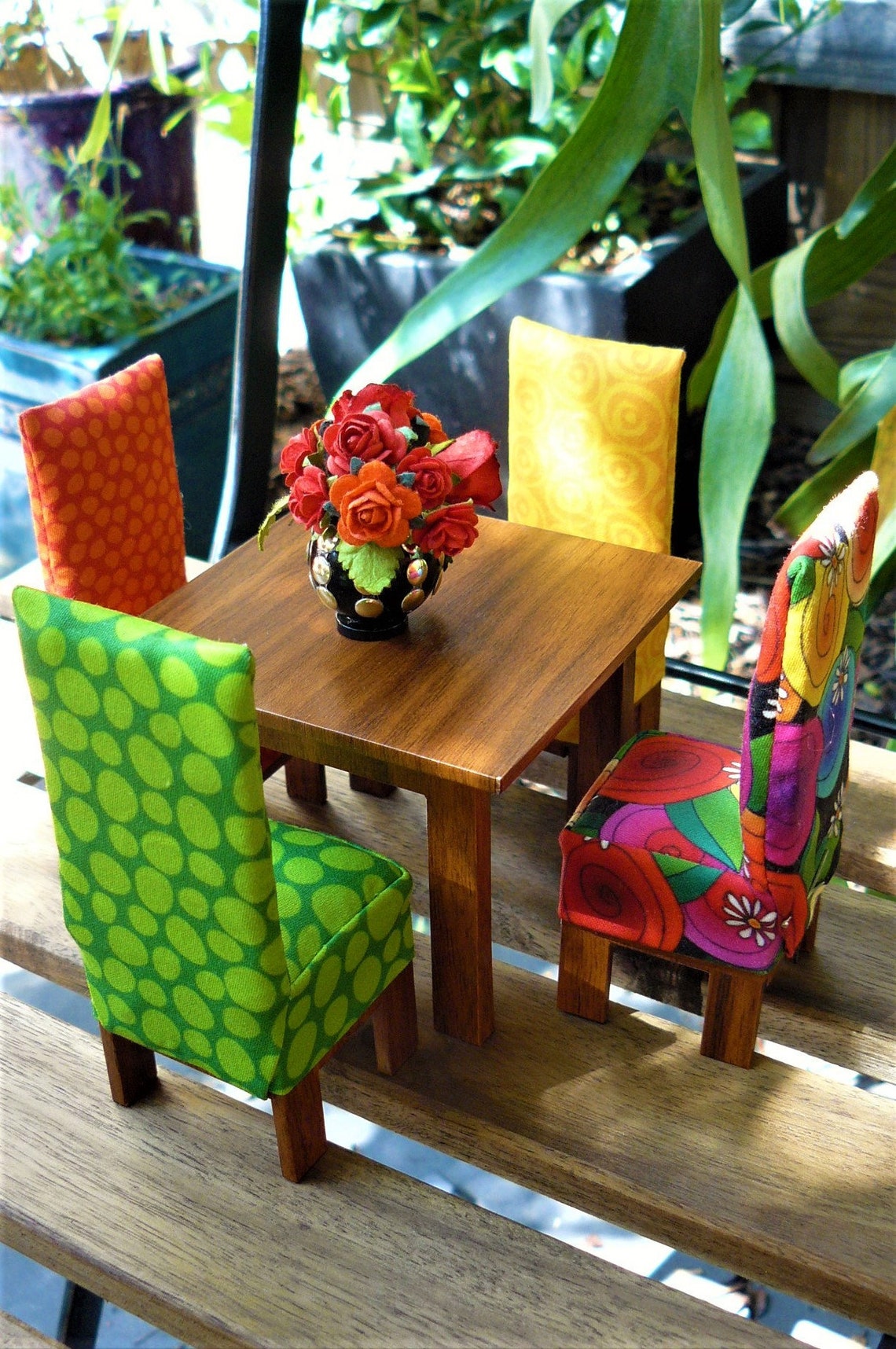 Mini Sitting & Bedroom Room Furniture Set Miniature Dolls Etsy