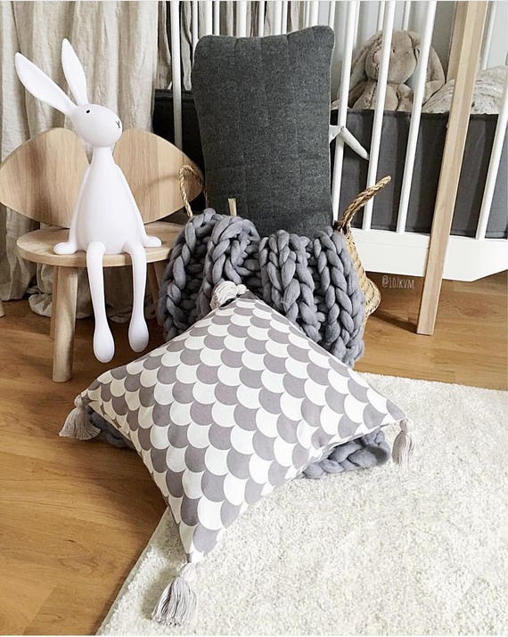 Childrens Playroom Tipi Pillow Kids Floor Cushion Play Etsy