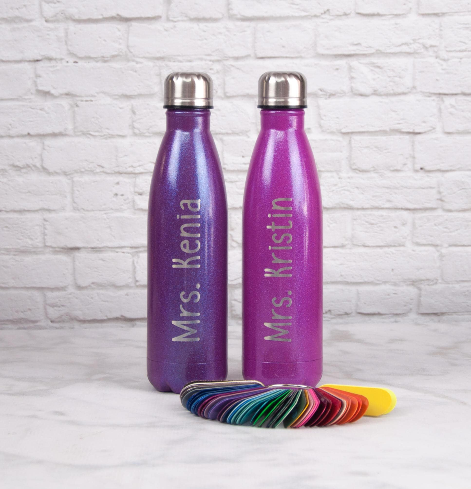 Custom Stainless Steel Water Bottle with Personalization or Etsy
