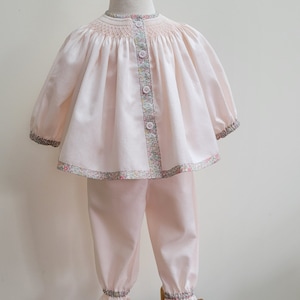 Baby Abigail- A Bishop Top with Footed Pants- PATTERN ONLY- Sizes Newborn to 9-12 Months/PDF Pattern/Immediate Download Only
