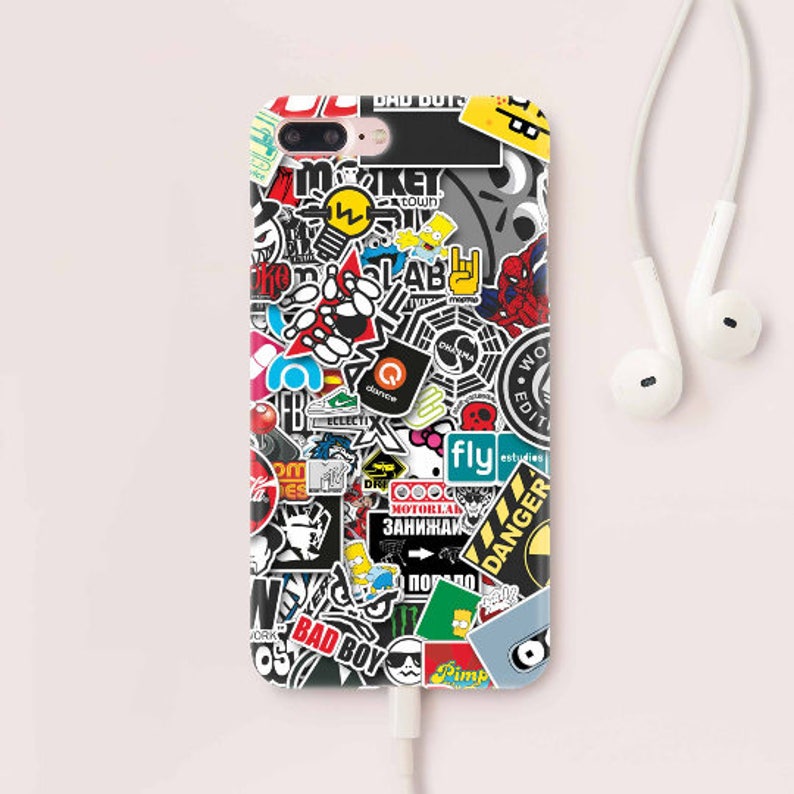 iphone 7 sticker bomb case iphone 7 sticker bomb case