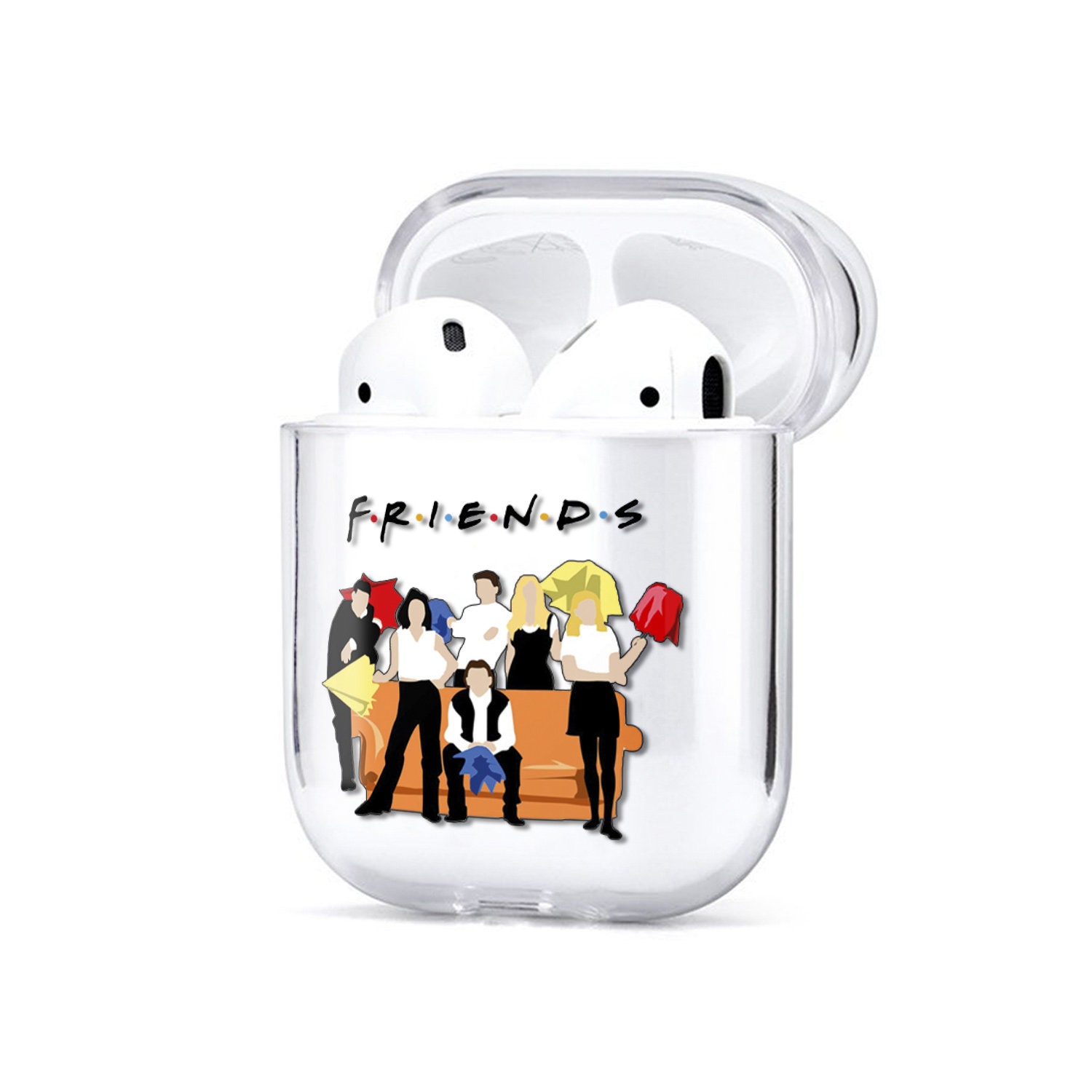 Friends AirPods Case Women's AirPods Case Friends Logo Etsy