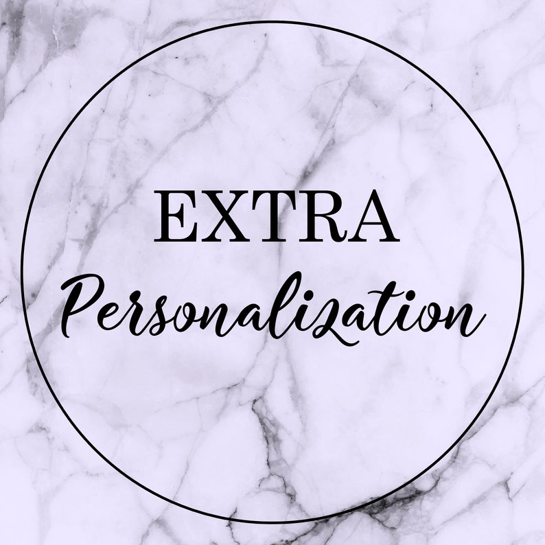 Extra Personalization