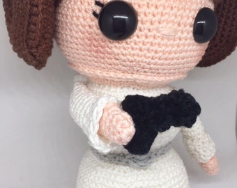 Princess Leia crochet pattern Dutch/English