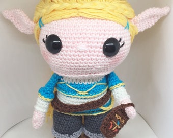 Princess Zelda BOTW crochet pattern English/Dutch