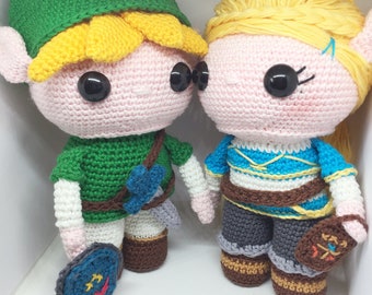 Link and Zelda Discount Package crochet patterns in English/Dutch