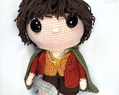 Frodo Baggins Lord of the Rings Crochet Pattern English/Dutch